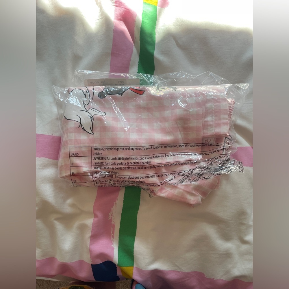 BNWT Cakeworthy Disney Artistocats Pink Gingham Elastic Waist Lounge Pant - Picture 14 of 14